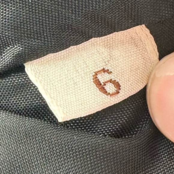 Diane Von Furstenberg womens blazer size 6 black tuxedo vintage 80s Corpcore - Picture 12 of 13